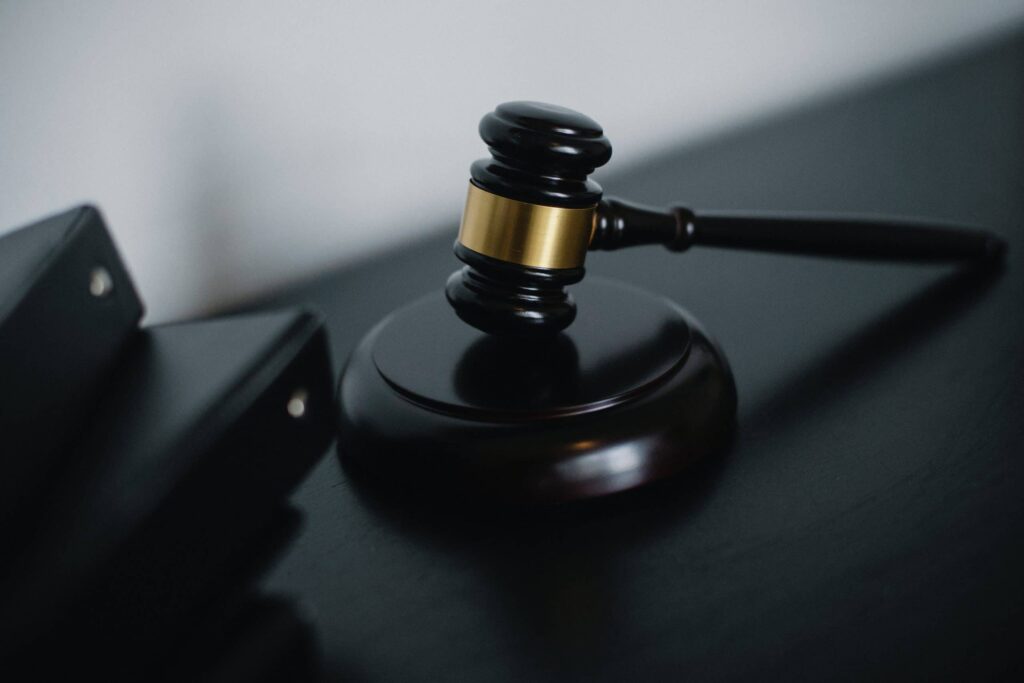 An image of a judge's gavel, symbolising legal decisions and property auctions, relevant to selling your house at auction.